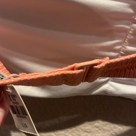 New Victoria’s Secret PINK Women’s Bikini Top Bandeau Ribbed Size Large NWT - Picture 6 of 12